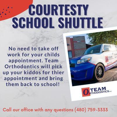 Parents, let us take care of getting the kids to and from school! The lucky bus is offered at both Ahwatukee and Gilbert locations.