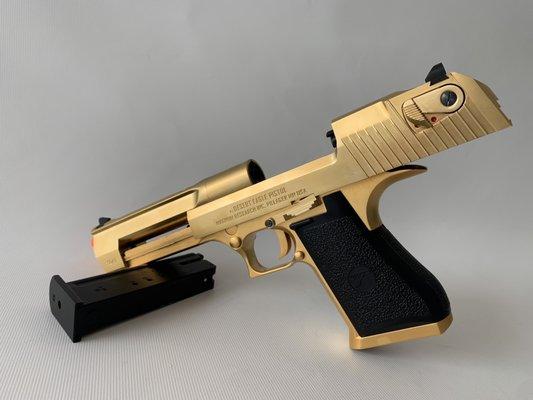 WE Tech golden Desert Eagle