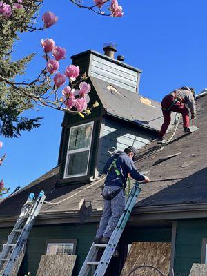 Roof installation