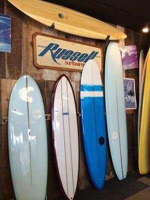 Great variety of boards