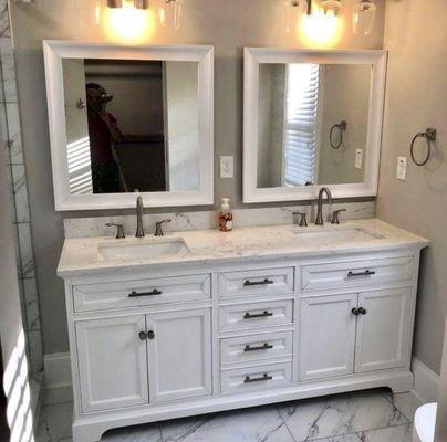 Bathroom remodels