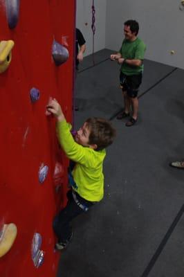 Kids love the four Auto-Belay devices. Use these to climb our 38ft walls!