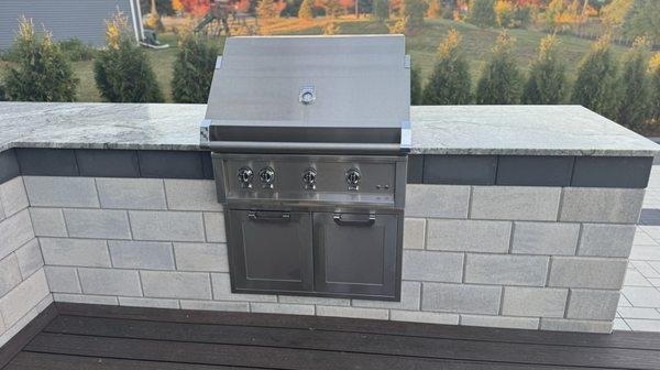 Granite countertops for outdoor kitchen