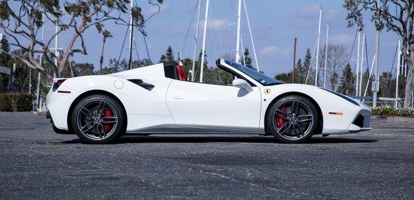 The Ferrari 488 Spider, San Diego shoot.