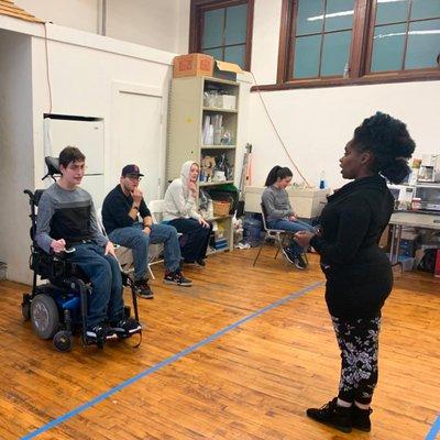 Teaching people with disabilties