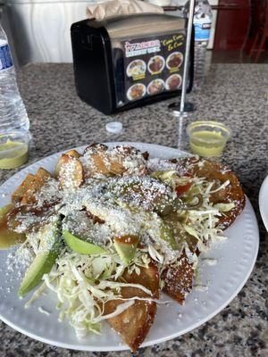 Enchiladas Michoacanas