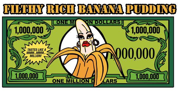 Filthy Rich Banana Pudding logo