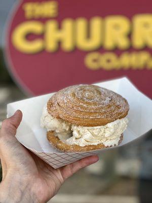 Churro Ice cream sandwich