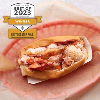 Stop by the shack today to try Portland, Maine's BEST lobster roll!