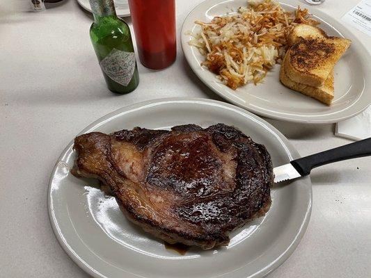 Ribeye steak