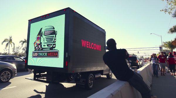 LED Truck Media. Digital Billboard Advertising Nationwide.