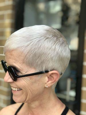 Platinum blonde by Fannie