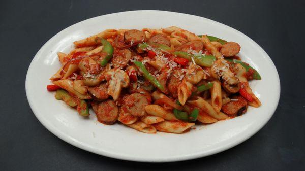 Sausage And peppers Rustica