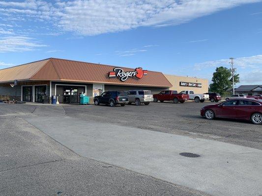 A fresh new sign and awning are just a few of the upgrades over the prior grocery store.