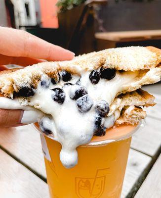 Cheese Boba Toast // feastingjess