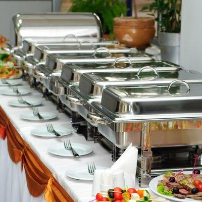 We offer over 75 Buffet menus and your free to make your own. You can mix and match anything your heart desires. Waitstaff available too.