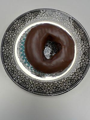 Double chocolate donuts