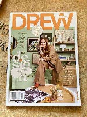 Drew Barrymore teamed with Bauer Media Group to launch, a quarterly lifestyle magazine. 11/30/23