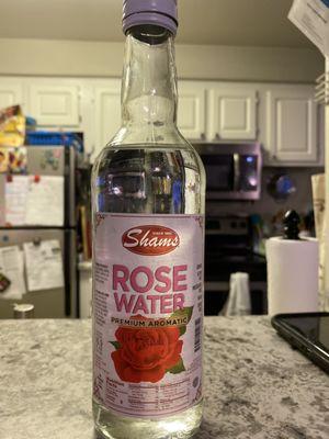 Shams rose water