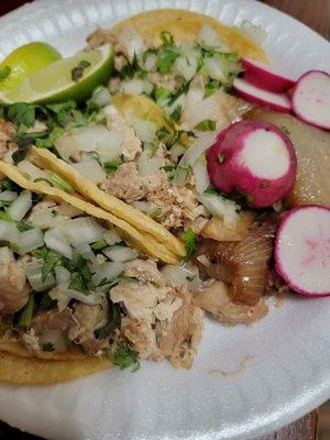 Tacos de pollo