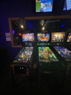 Pinball machines