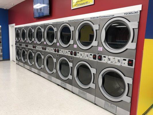 Full line of Dryers