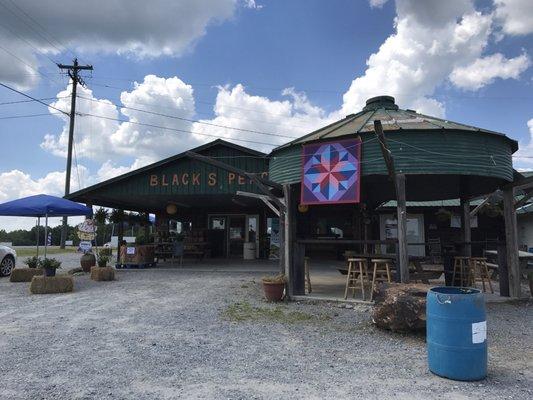 Great outdoor space for lunch or ice cream