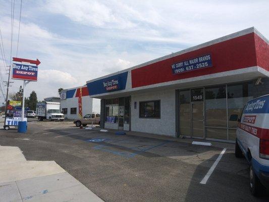 New location of Buy Any Tires Depot