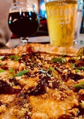 Nashville Hot Chicken pizza