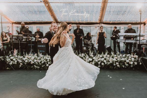 BVTLive! Experience performs wedding at Free Library of Philadelphia