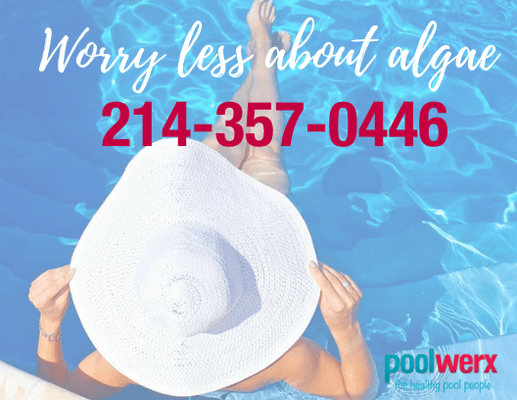 Algae Free with Poolwerx!