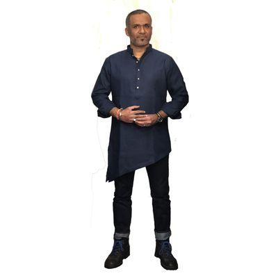 Trending asymmetric kurta