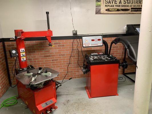 We added a new alignment rack and tire machines so that we could offer our customers a high quality tire at a reasonable price.