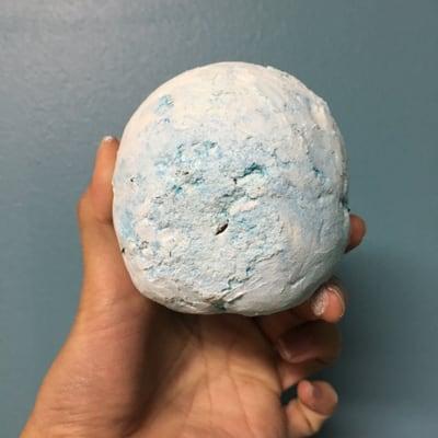 Just one of their many bath bombs