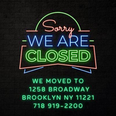 STORE IS CLOSED.. MOVED TO BROADWAY