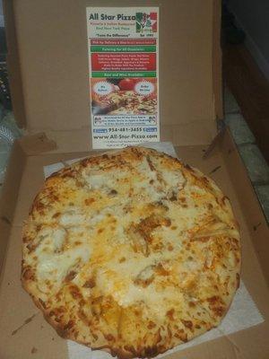 Buffalo chicken and ranch pizza awful