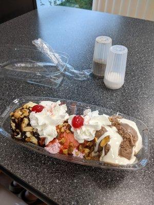 Banana split