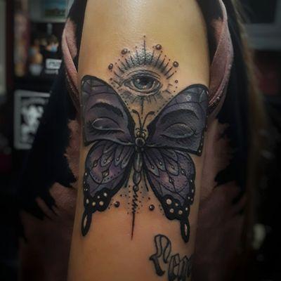 Butterfly tattoo #customtattoo #nohoartsdistrict