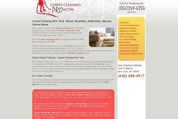 Carpet Cleaning Pro - Carpet & Upholstery Cleaning