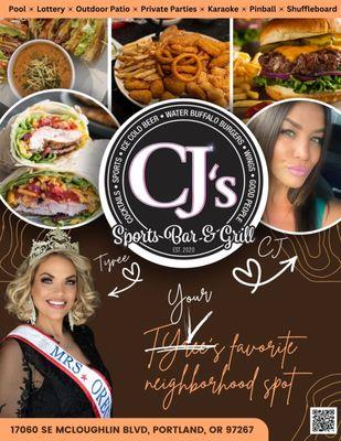 CJ's is a proud partner with Mrs. Oregon American 2023