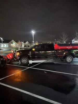 Plow rig all prepped for snow ever season