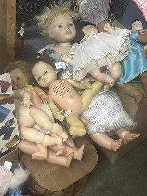 Creepy dolls