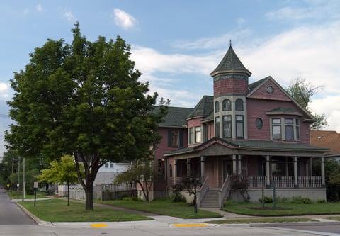 The Shelter to Home Pet Adoption Center, an old Victorian they've brought back to life.  It's worth a visit!