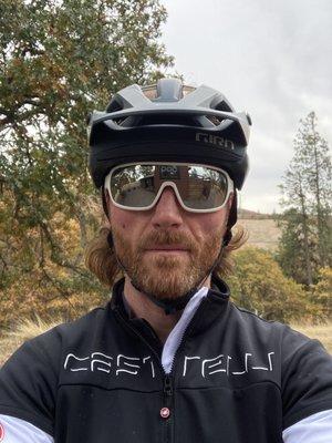 Matt after a beautiful road bike ride in Mosier and the Dalles Oregon.