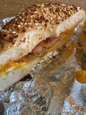 Carolina Sunrise Bagel