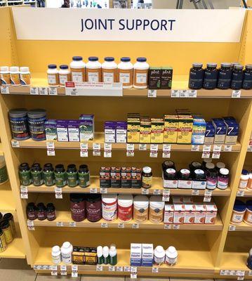 Joint Support supplements.