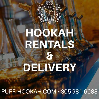 Our company provides hookah rental and delivery service as well as wide range of other hookah related services.