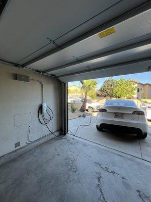 Tesla wall charger, Sylmar CA