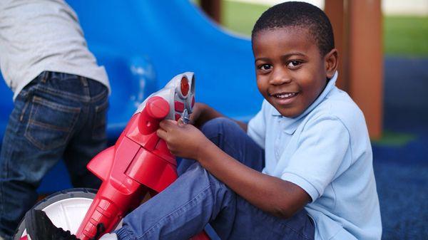 Child in PARC's Discovery Learning Center's VPK class