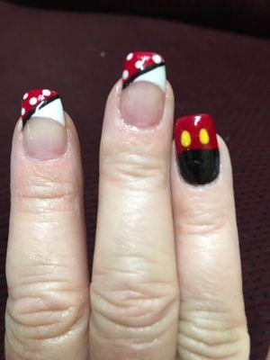 Disneyland hereI come!  Thanks to Cleopatra nails!